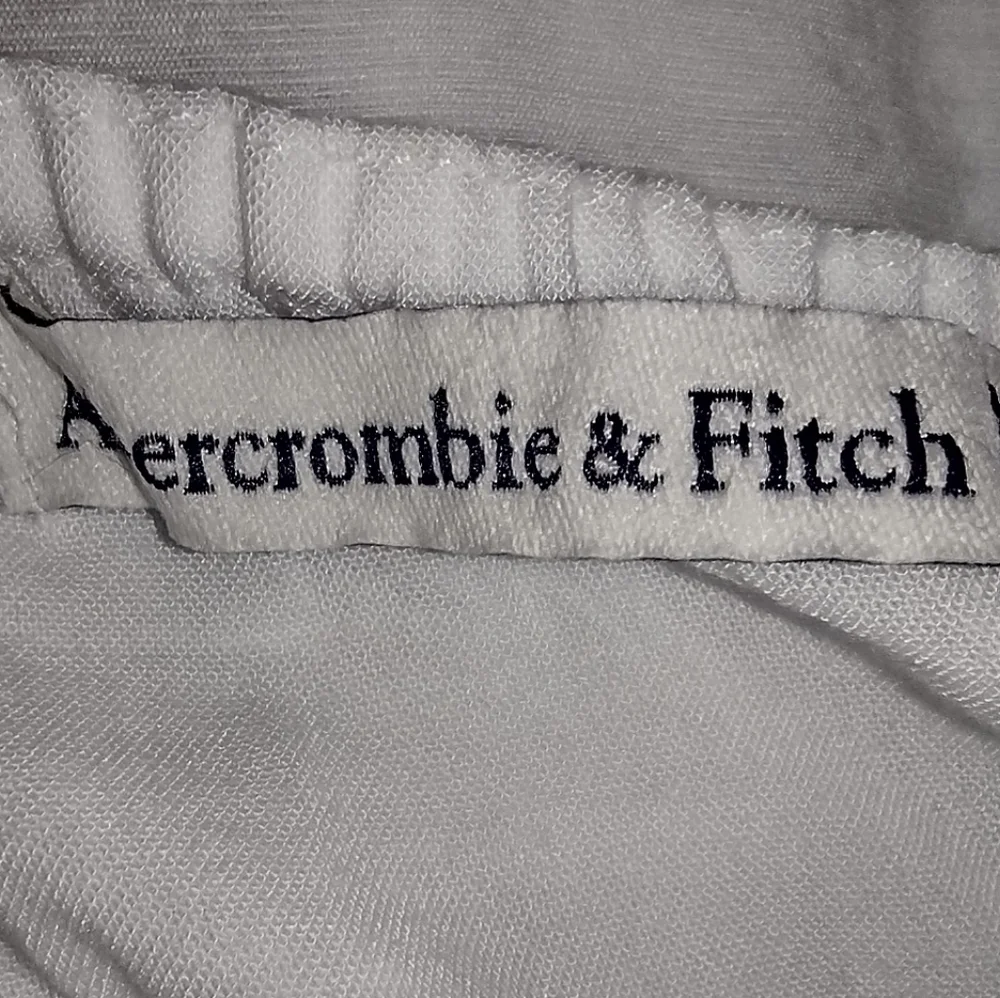 Abercrombie & Fitch White Maxi Beachy Flowy Cotton Summer Dress Size XS Tall